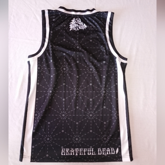 Jerry Garcia Wolf V Neck Athletic Tank Top Unisex Grateful Dead - Picture 6 of 6